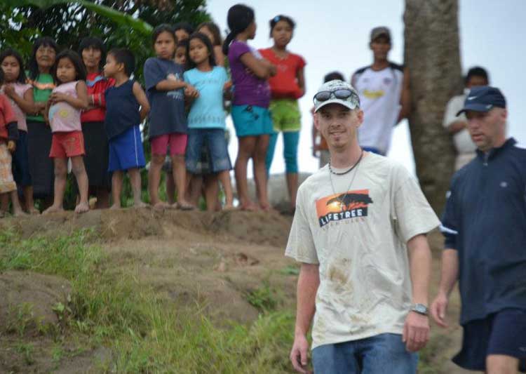 Jon Bock at Peruvian Amazon Rainforest