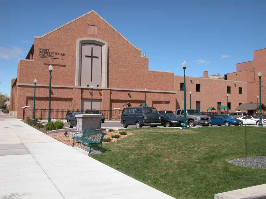 First Presbyterian church building