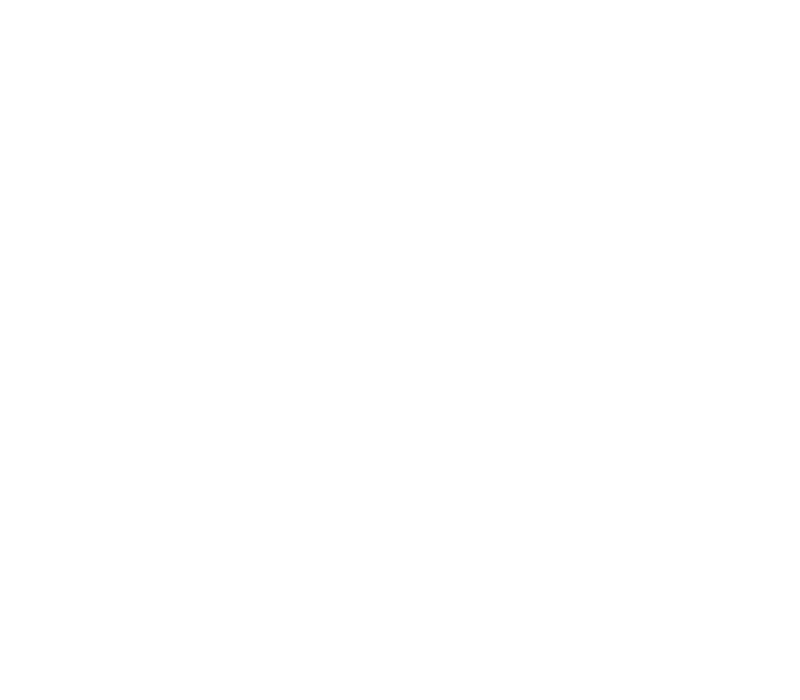 Drawing of an overhead view of interior floor plan.