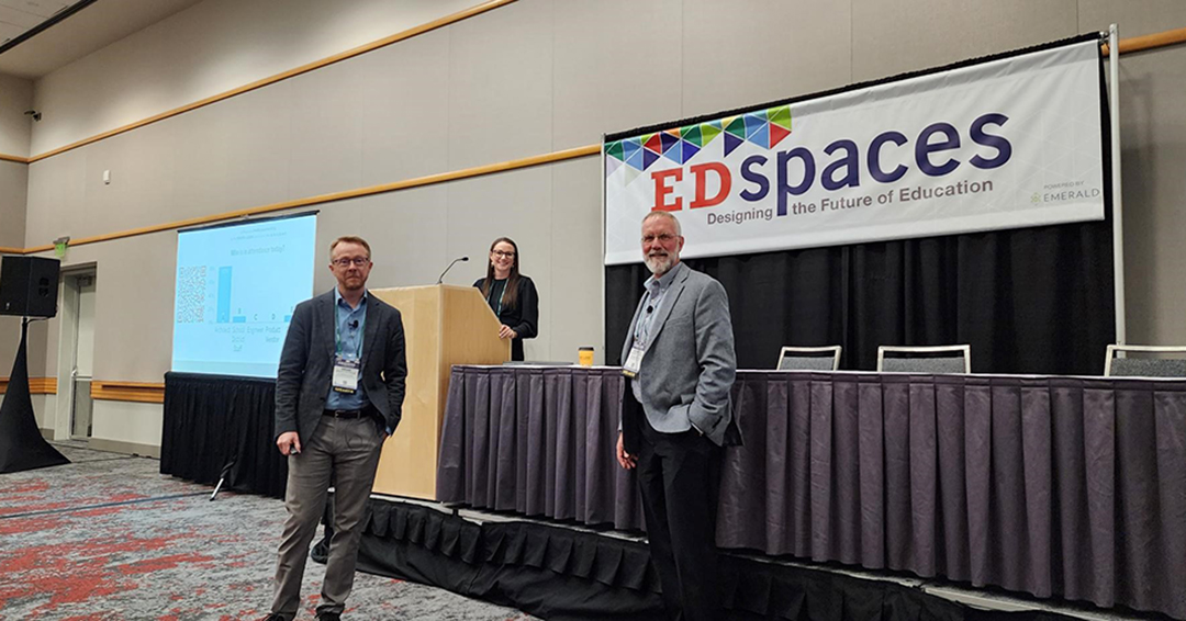 Brian Calhoun and colleagues at the EDspaces conference