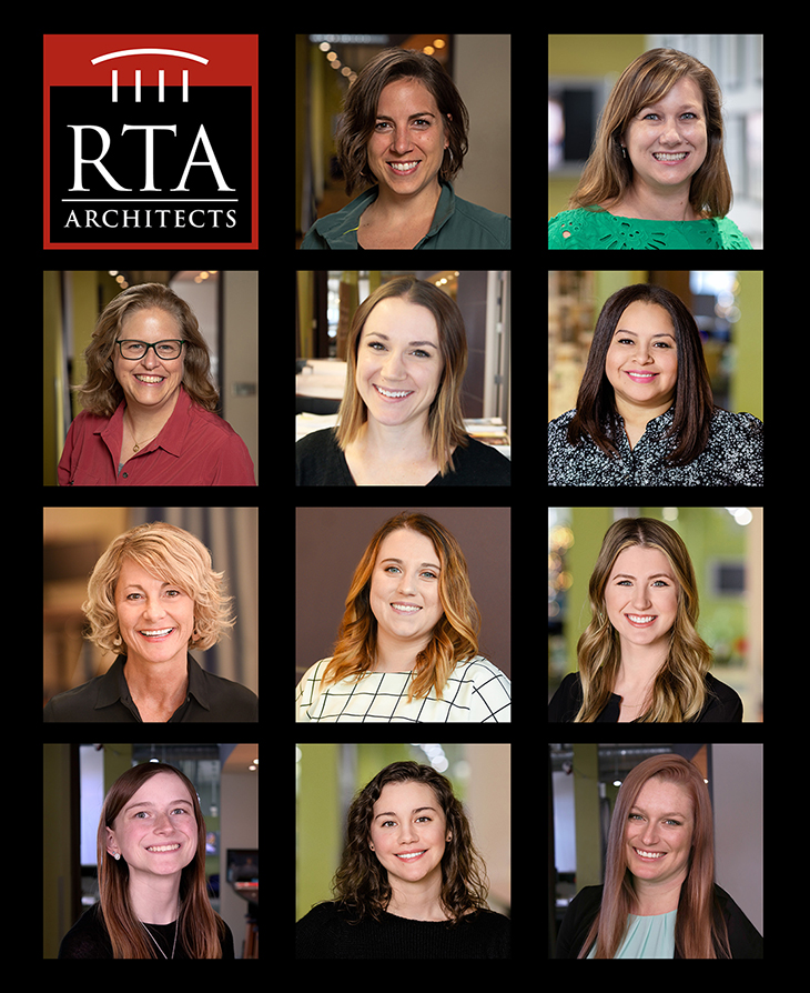 a collage of all of the women of rta 2023