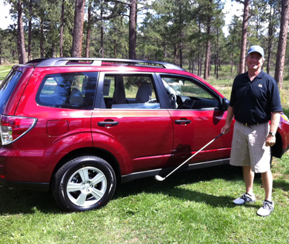 School Board President wins car