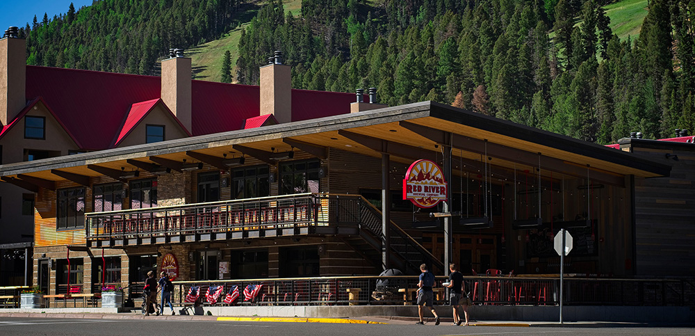 exterior of red river brewing