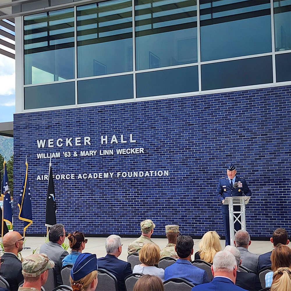 wecker hall ribbon cutting ceremony