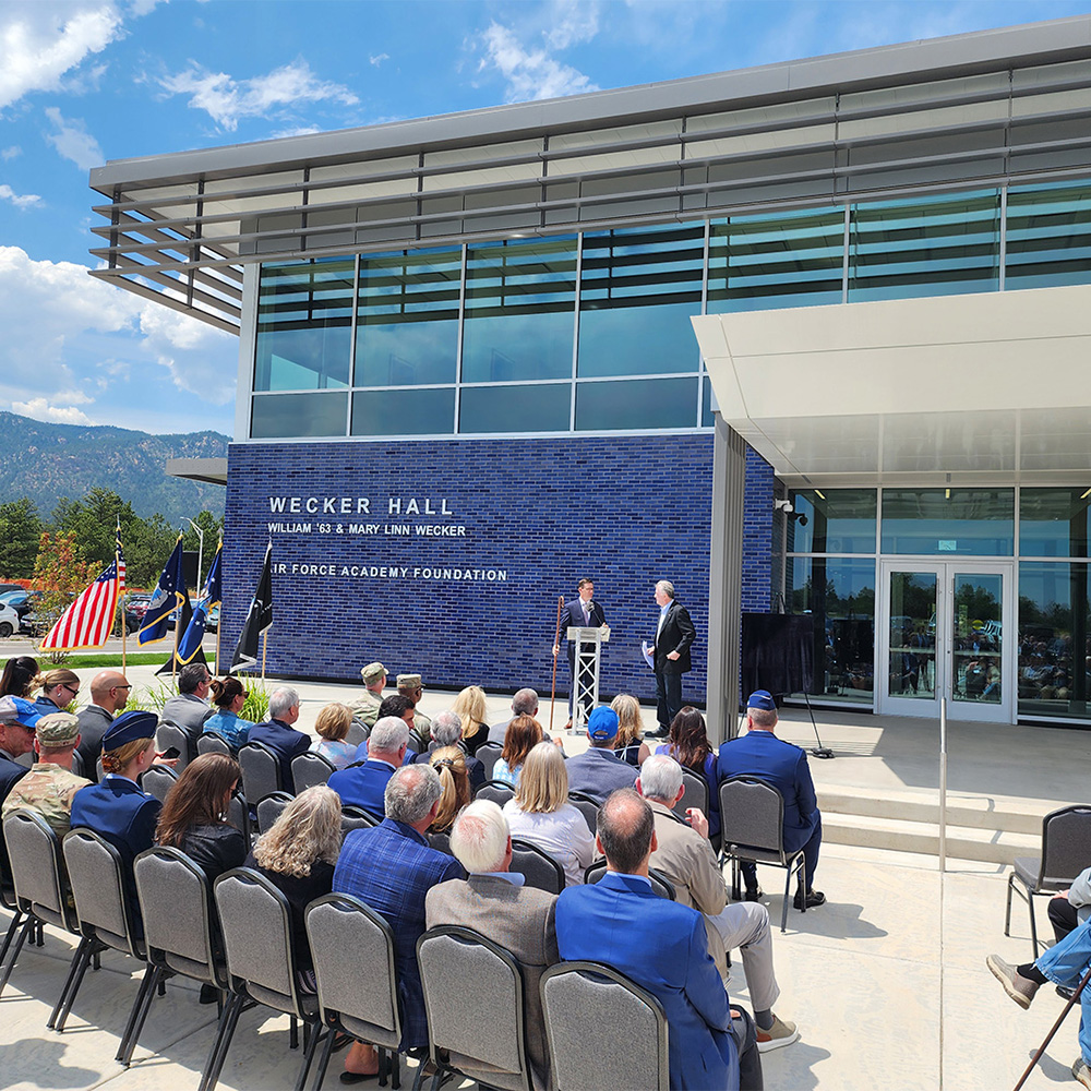 wecker hall ribbon cutting ceremony