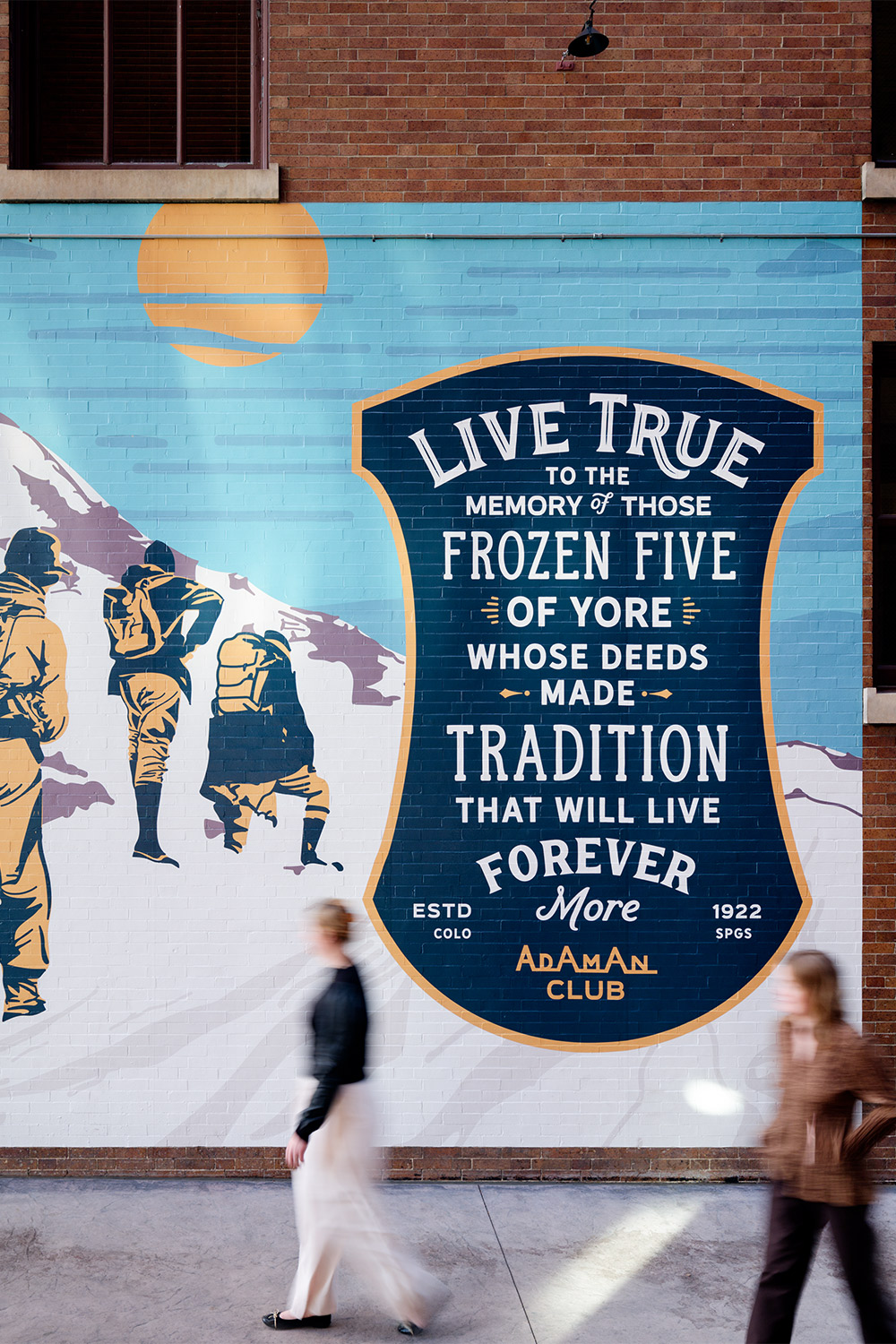 adamanalley photo frozen five mural