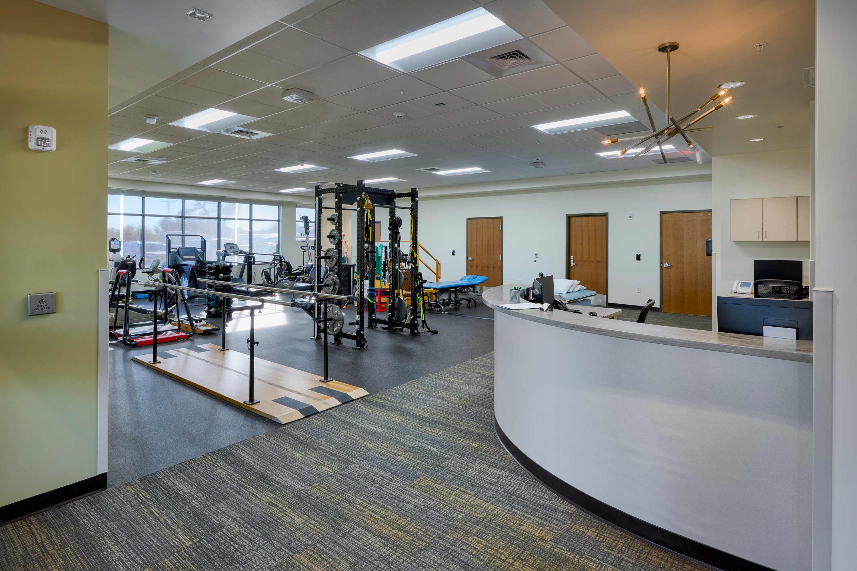 sechd interior photo pt rehab