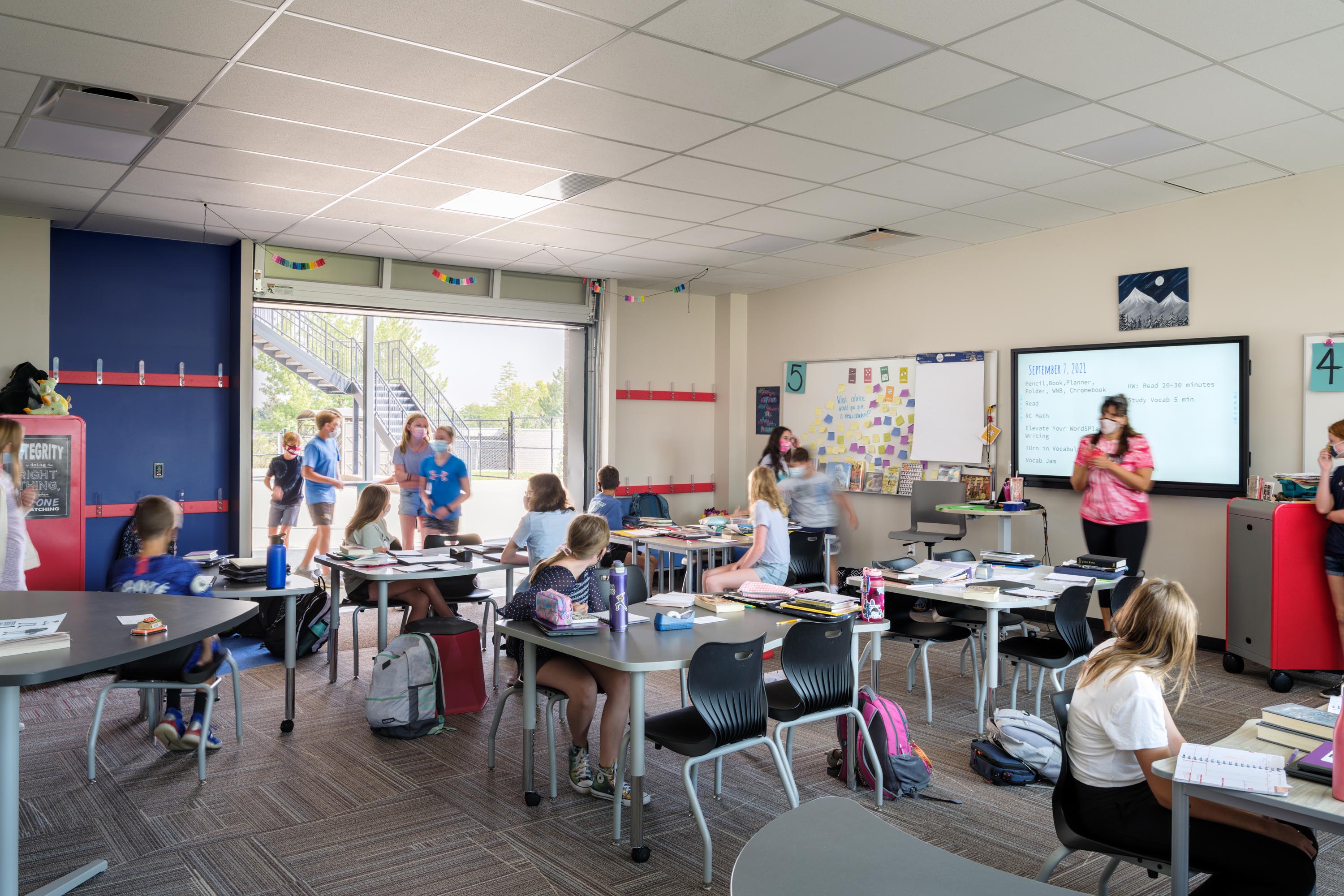 NMS Interior Photo Classroom