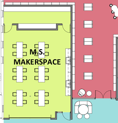 MIDDLE SCHOOL MAKER SPACE