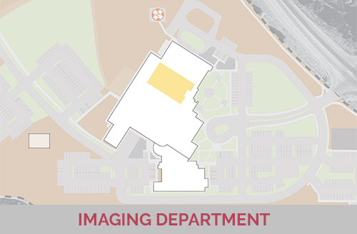 Imaging Department Map