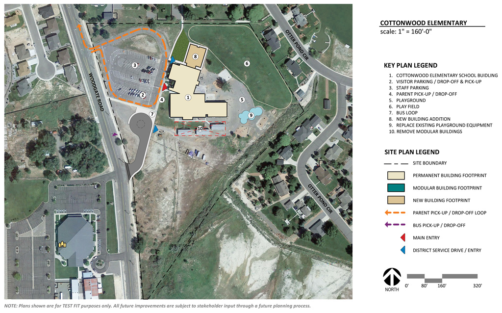 Priority 4 Cottonwood Site Plan Test Fit