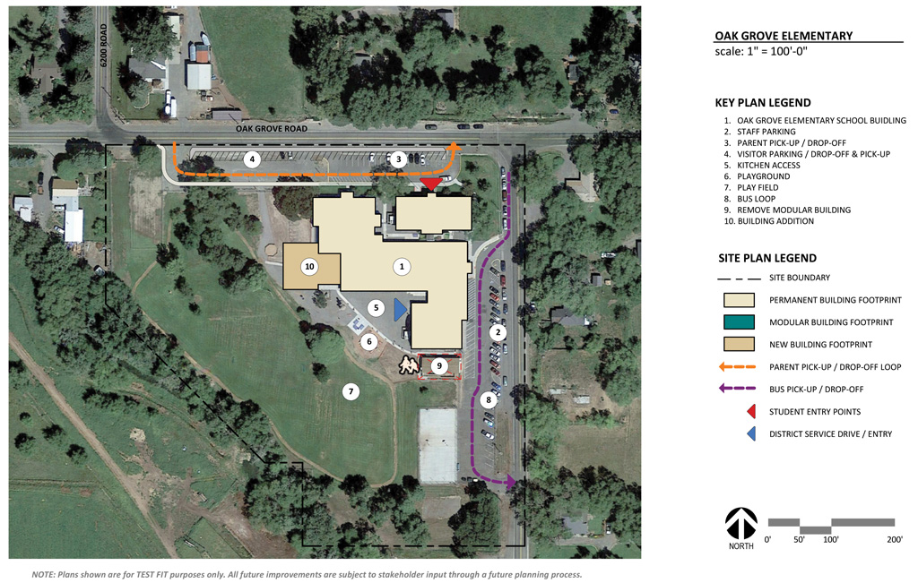 Priority 4 Oak Grove Site Plan Test Fit
