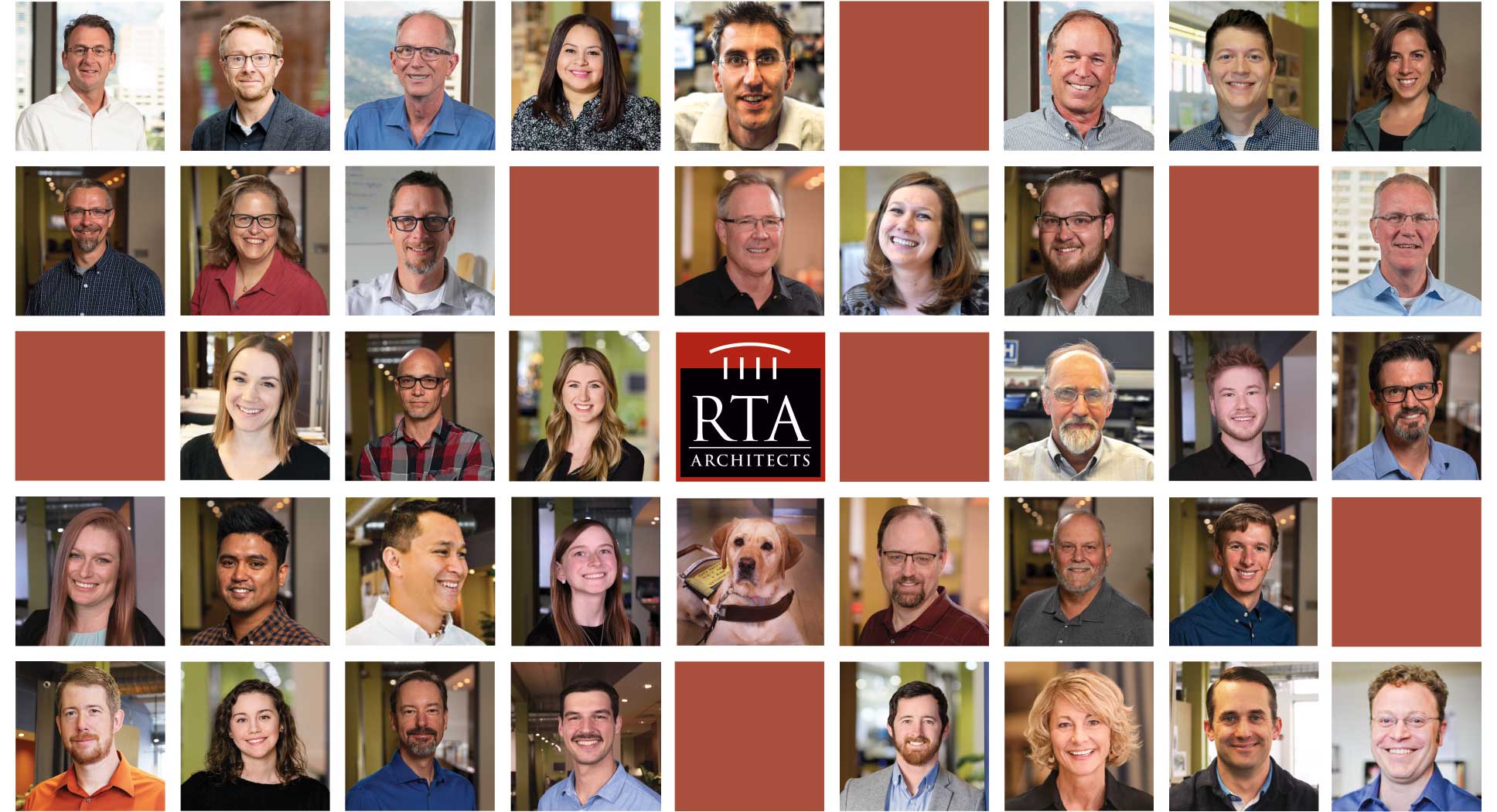 Collage of RTA employees
